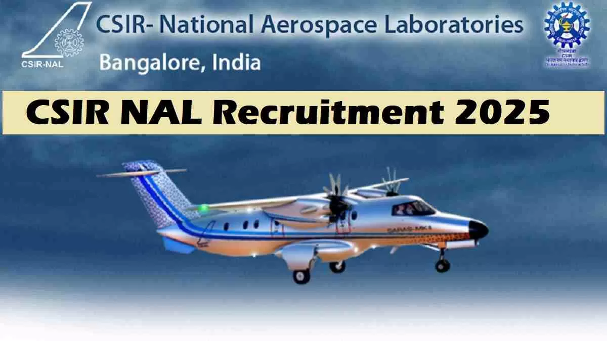 CSIR NAL Technical Assistant Vacancy 2025